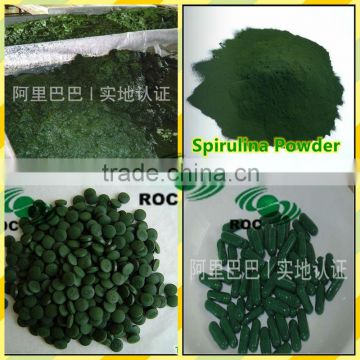 Health supplement and OEM manufacturer Spirulina products