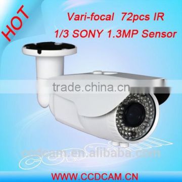 High resolution analog cmos 1200 tvl waterproof fake security camera