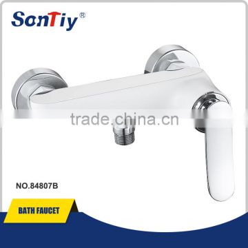 Single Handle chrome surface finished Round Shower Faucet 84807B