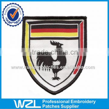 Clothing decorative fabric woven patches, textile woven tags