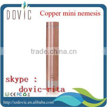 Top selling mini nemesis clone copper mini nemesis mod with gold pin