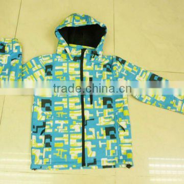 kid garment : fashion softshell jackets with hood