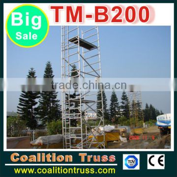 2014 BEST PRICE !! Aluminum Scaffold Frame System, High Quality Used Scaffolding For Sale