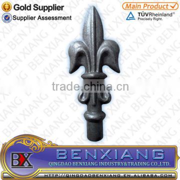 wrought iron spearhead for gate or fence