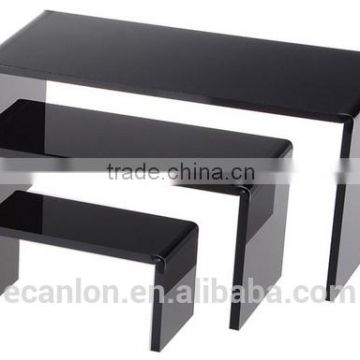black acrylic riser display stand for sale
