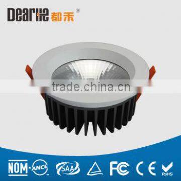 New design&power saving CE ROHS FCC COB led downlight 30w lamp COB 30w cob led downlight