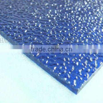 pc polycarbonate embossed panel for polycarbonate cover