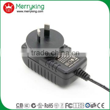 Safety mark UL PSE CE SAA 11.5V 12V 5VDC 2.1A 2.2A 2A 3A ac dc adapter for Android tablet pc