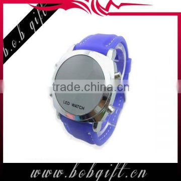 2014 popular cheap LED silicone the latest design brand watches fashsion