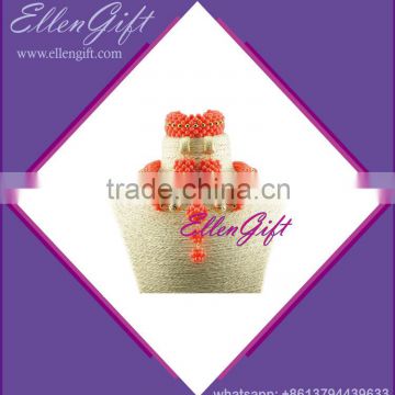 Fashion Style Coral Jewelry Set AJS3861