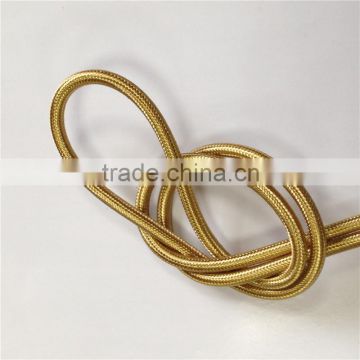 Gold 2/3 core 0.75mm copper wire cord round electrical cable wire for pendant light