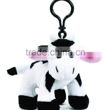 Hot Sale milk cow keychain custom metal