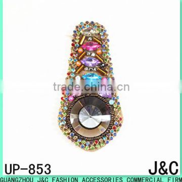 2017 the newest colorful Beaded sandals uppers