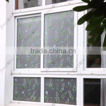 removable PVC window static cling decor