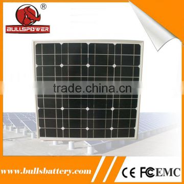High conversion rate luminous solar cell 12v 18V 50w poly solar panel
