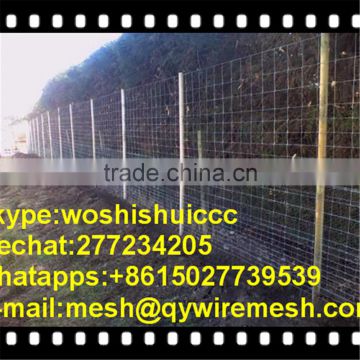 2m hinge joint knotted cattle field fence