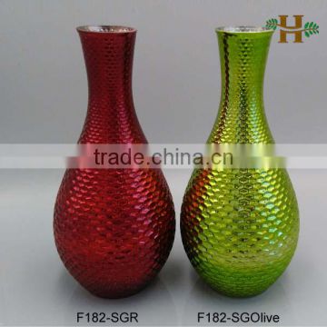 Baoding Factory Handblown Colored Cheap Wedding Vases
