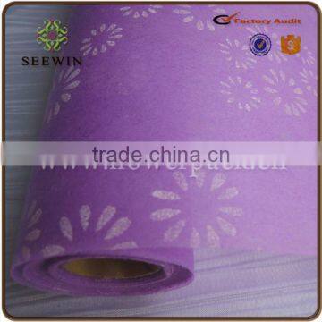 petal pattern spunbond polyester nonwoven fabric for flower packaging and decoration