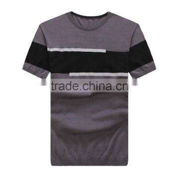 custom brand color combination slim cotton plain t shirt