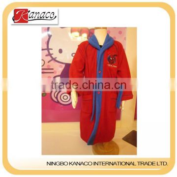 2012 polyester coral fleece robe(KN-RB-55)