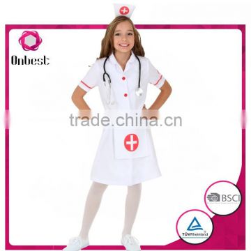 Onbest costume school girl sex beautiful uniform nurse carnival career costume for kids
