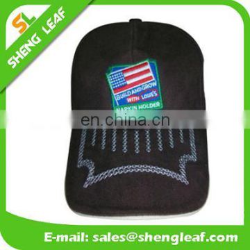 100% twill cotton for custom baseball cap with printing or embroidery