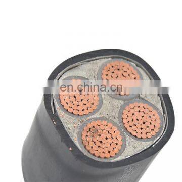Black underwater electric equipments power cable wires