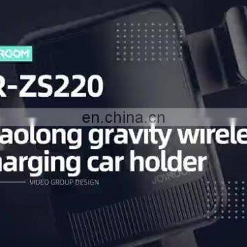 Joyroom Good quality gravity holder wireless fast charging car holder with dashboard & Air vent