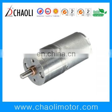 6V 12V gear motor CL-G25-R370 with gear box for toilet paper feed machine
