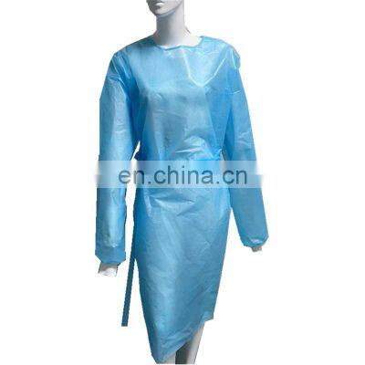 ppe disposable polyethylene laminated chemotherapy medical waterproof aami  level 2 3 isolation surgical gowns ce manufacturer