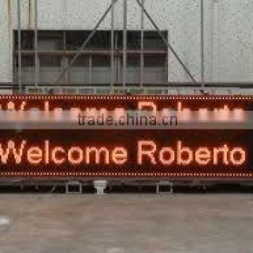 electronic rolling led display