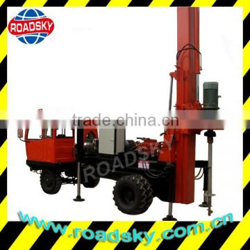 Soalr Truck Mounted Screw Used Drilling Rig For Sale