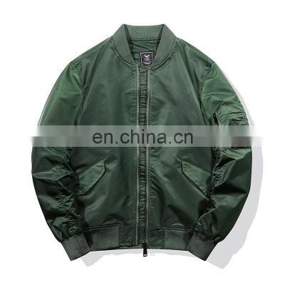 Wholesale Custom with logo fashionable baseball jackets mens Bomber college jackets