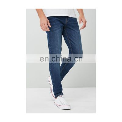 Stretch slim skinny jeans pants men new design introduce in market blue jeans