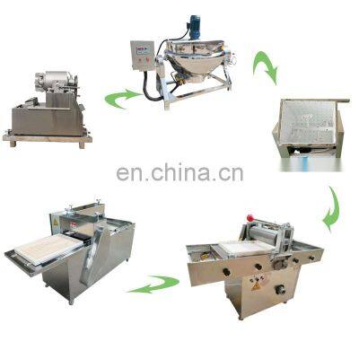 Cookies press biscuit production peanut brittle making line