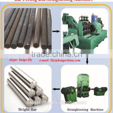 round bar peeling / turning machine dia 40~130mm made in China