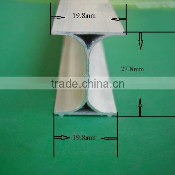 6063 T5 aluminium bending rail profile for curtain