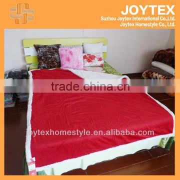 2 ply thick blanket Christmas blanket 100% polyester