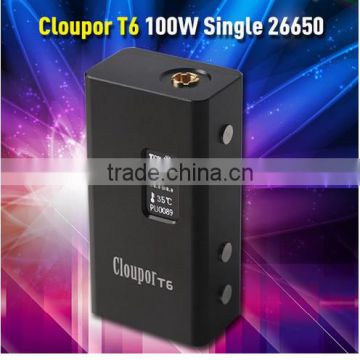 Electronic Stock Lots Original Cloupor T6 100 Watt Mod with 26650 battery BOX Style Mod Coupor T6
