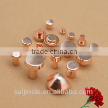Electrical silver contact