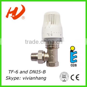 TF-6 and DN15-B brass thermostatic radiator valve