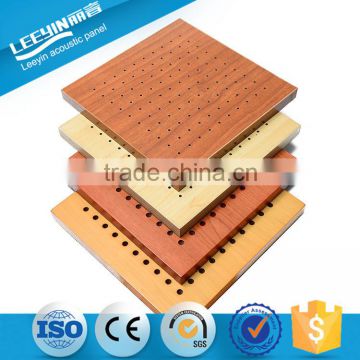 acoustic soundproof wood mdf perforated panels