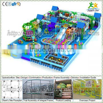 Free design CE & GS standard eco-friendly LLDPE kids indoor play equipment