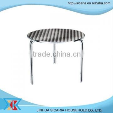 summer outdoor aluminium table