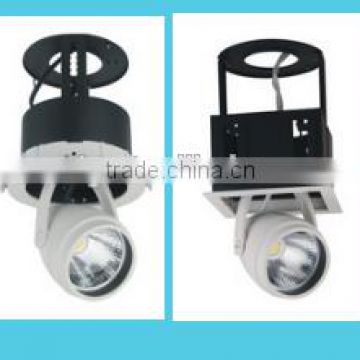 Hot Sale! angle adjustable led downlight 15/25 degree 15w 20w 40w 60w(TongDa)