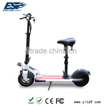 Self balancing electric scooter bluetooth with seat 2 wheels scooter