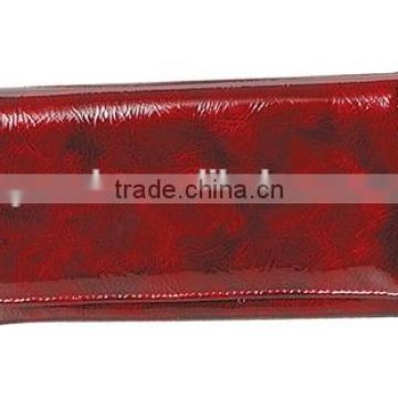 High quality classic the red PU wallet for fashion ladies