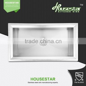 China Manufacturer Wholesale Price Kraus Handmade Stainless Steel Undermount Kitchen Sink - X3018