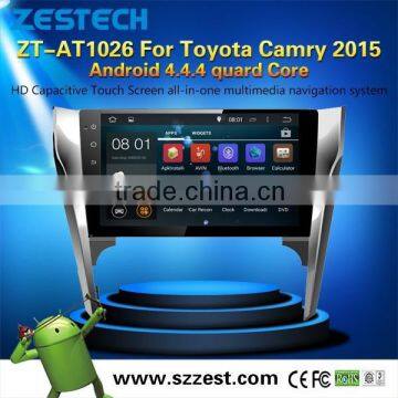 NEW dvd car player for toyota camry 2015 3G GPS WIFI Email OBDII Android 4.4.4 up to 5.1