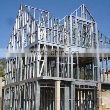 Light Steel Structure Site Built Prefabricated House